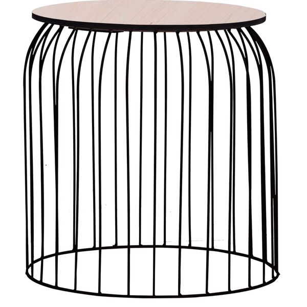 vidaXL Couchtische 3 Stk. Schwarz