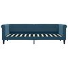 vidaXL Tagesbett mit Matratze Blau 80x200 cm Samt
