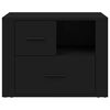 vidaXL Nachttisch Schwarz 60x36x45 cm Holzwerkstoff