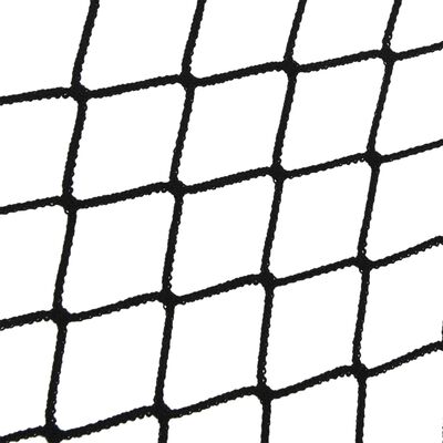 vidaXL Anhängernetz mit Gummiseil Schwarz 2,2x1,5 m PP