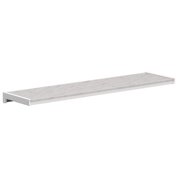 vidaXL Fensterbank Marmor Text -enure 80 x 25 x 4,5 cm PVC