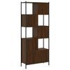 vidaXL B&uuml;cherregal Braun Eichen-Optik 72x28x172 cm Holzwerkstoff