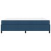 vidaXL Boxspringbett Blau 200 x 200 cm Stoff