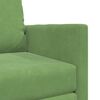 vidaXL Schlafsofa 60cm Hellgr&uuml;n Samt