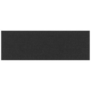 vidaXL Wandkopfteilen 12 stk. 90 x 30 cm Schwarz Stoff
