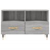 vidaXL TV-Schrank Grau Sonoma 80x36x50 cm Holzwerkstoff