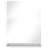 vidaXL Wandspiegel mit Regal 30&times;50 cm Hartglas