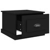 vidaXL Couchtisch Schwarz 50x50x35 cm Holzwerkstoff