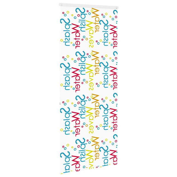 vidaXL Duschrollo mit Kassette 100x240 cm Stoffbreite 96 cm