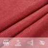 vidaXL Sonnensegel 160 g/m&sup2; Rot 3x5 m HDPE