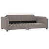 vidaXL Tagesbett Ausziehbar Taupe 90x200 cm Stoff