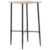 vidaXL 5-tlg. Bar-Set Stoff Taupe