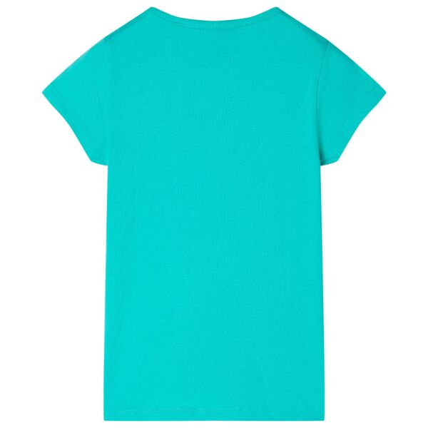 Kinder T-Shirt Minzgr&uuml;n 140
