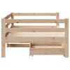 vidaXL Tagesbett mit Schubladen 80x200 cm Massivholz Kiefer
