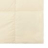 vidaXL Ganzjahresbettdecke Gepolstert Creme 140 x 200 cm Mikrofaser