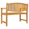 vidaXL 3-tlg. Garten-Essgruppe Massivholz Teak