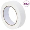 vidaXL Malerklebeb&auml;nder 12 pcs Wei&szlig; 30 mm x 50 m Papier