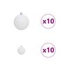 vidaXL K&uuml;nstlicher Weihnachtsbaum Gr&uuml;n 210 cm PVC, Plastik und Stahl