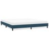 vidaXL Bettgestell ohne Matratze Dunkelblau 180x210 cm Samt