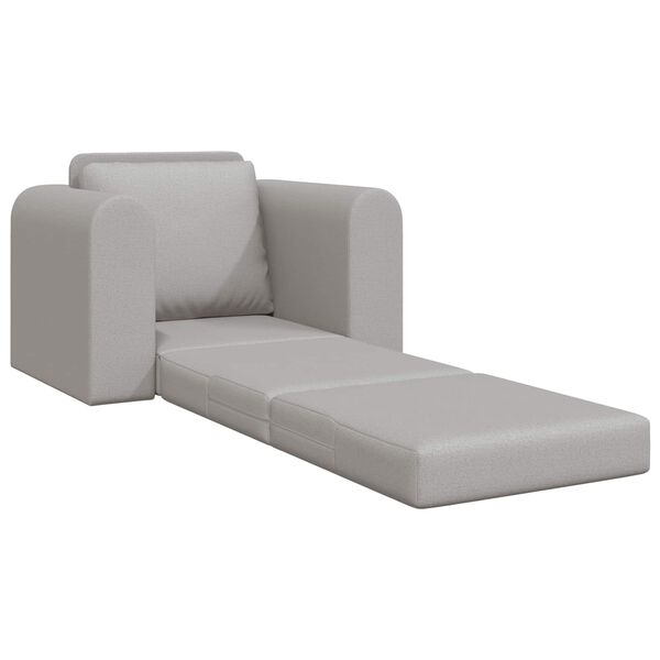vidaXL Schlafsofa Wolkengrau 98 x 71 x 83 cm Stoff