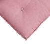 vidaXL R&uuml;ckenkissen Rosa 160 x 50 cm Cordstoff