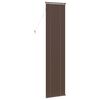 vidaXL Venetianer Jalousie Dunkelbraun mit Muster 213 x 60 cm PVC