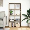vidaXL Raumteiler-B&uuml;cherregal Artisan-Eiche 69,5x29x137,5 cm
