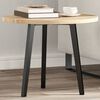 vidaXL Tischplatte Rund &Oslash;50x2 cm Massivholz Akazie