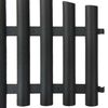 vidaXL Rasenkanten 17 Stk. Anthrazit 10 m PP