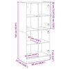 vidaXL Highboard mit T&uuml;ren Wei&szlig; 68x37x142 cm Holzwerkstoff