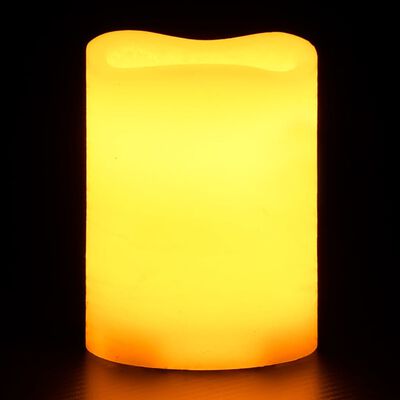 vidaXL Flammenlose LED-Kerzen 100 Stk. mit Fernbedienung Warmweiß