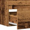 vidaXL Bad-H&auml;ngeschrank Altholz-Optik 80x38,5x45 cm Holzwerkstoff