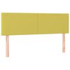 vidaXL Boxspringbett mit Matratze Gr&uuml;n 140x200 cm Stoff