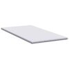 vidaXL Kokosnuss Topper Wei&szlig; 90 x 190 cm Jacquard-Stoff
