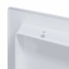 vidaXL Zugangspanels Wei&szlig; 35 x 35 cm ABS Kunststoff