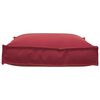 vidaXL Kissen Weinrot 70 x 70 x 12 cm Oxford-Stoff