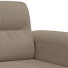 vidaXL Sessel Taupe 60 cm Mikrofasergewebe