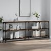 vidaXL Konsolentisch R&auml;uchereiche 200x29x75 cm Holzwerkstoff