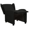 vidaXL Relaxsessel Schwarz Stoff