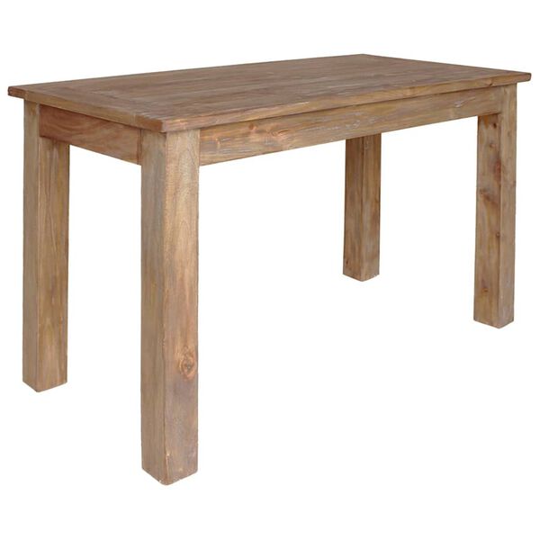 vidaXL Esstisch Massives Mahagoniholz 120x60x77 cm