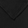 vidaXL &Uuml;berwurfdecke Schwarz 200 x 150 cm Fleece