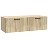 vidaXL Wandmontierter TV-Schrank Sonoma-Eiche 98 x 41 x 30 cm