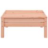 vidaXL Gartensofa mit Kissen und Hocker 2-Sitzer