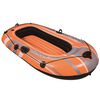 Bestway Ruderboot mit Speicher Orange 155 x 93 cm Vinyl