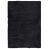 vidaXL Teppich Shaggy Hochflor NAVARRA Schwarz 240x340 cm Polyester