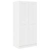 vidaXL Kleiderschrank Wei&szlig; 82,5x51,5x180 cm Holzwerkstoff
