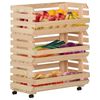 vidaXL Gem&uuml;sewagen 77x30x80 cm Massivholz Kiefer