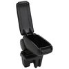 vidaXL Auto-Armlehne Schwarz 15x31x(28-44) cm ABS