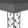vidaXL Pavillon 3&times;6 m Anthrazit