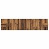 vidaXL Kopfteil mit Schrank mit Schubladen 3 pcs Altholz Holzwerkstoff
